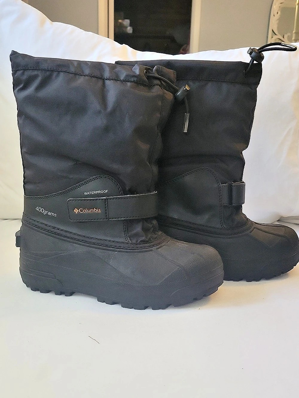Columbia Bugaboot Celsius Black Winter Boots. Boys Or Girls Sz 3 NWOT